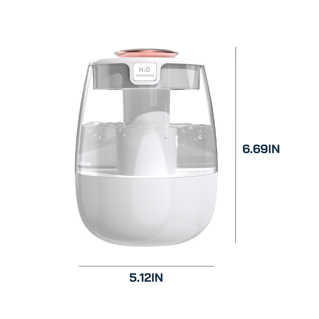 Parsmic Humidifier, Cool Mist Humidifier H1, White